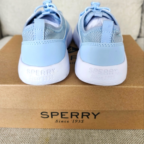 Sperry Coastal Break Blue Sneaker - Girls Size 13 - Picture 5 of 7